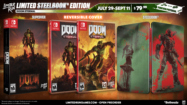 Switch Limited Run #154: DOOM Eternal SteelBook Edition