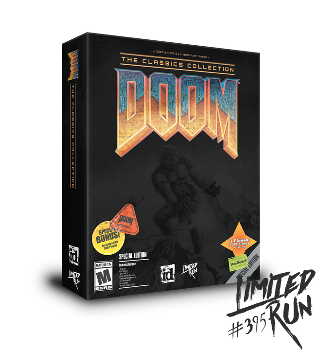 Limited Run #395: DOOM: The Classics Collection Special Edition (PS4)