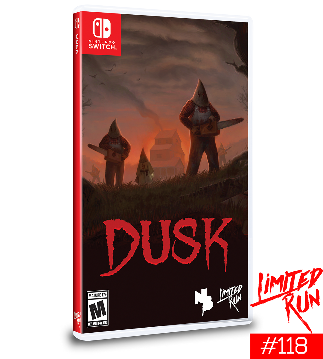 Switch Limited Run 118 DUSK Limited Run Games