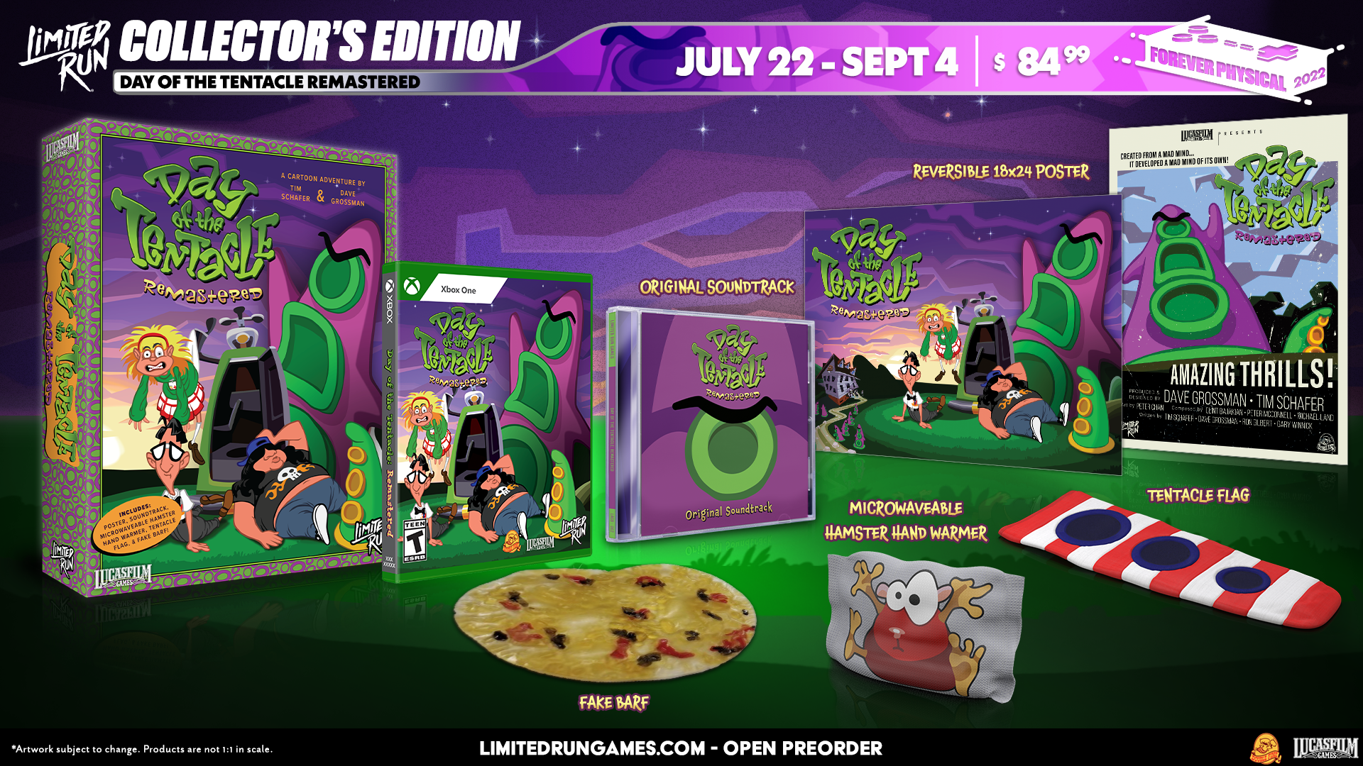 Xbox Limited Run #2: Day of the Tentacle Remastered Collector's