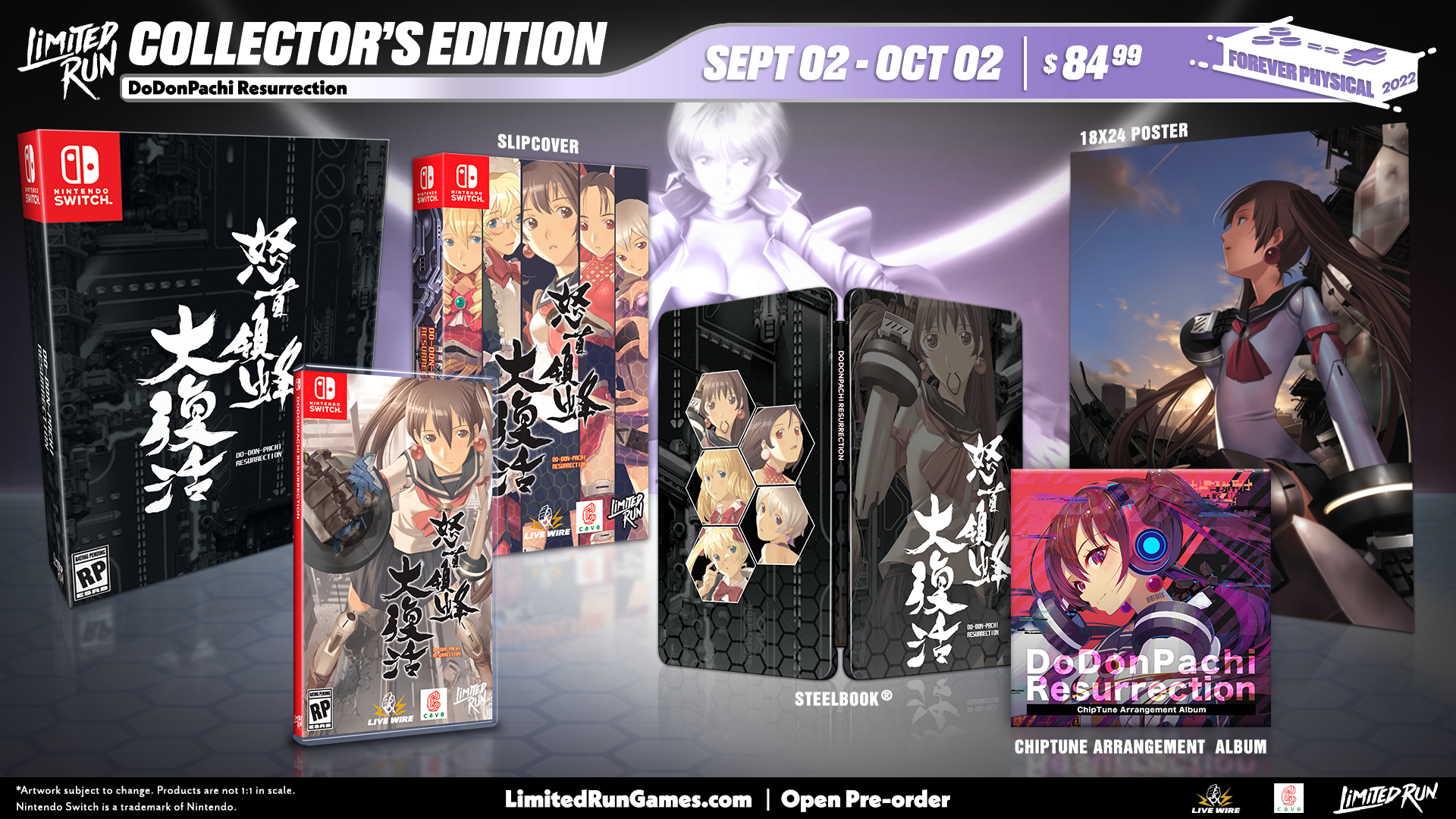 Switch Limited Run #160: DoDonPachi Resurrection Collector's Edition – Limited  Run Games