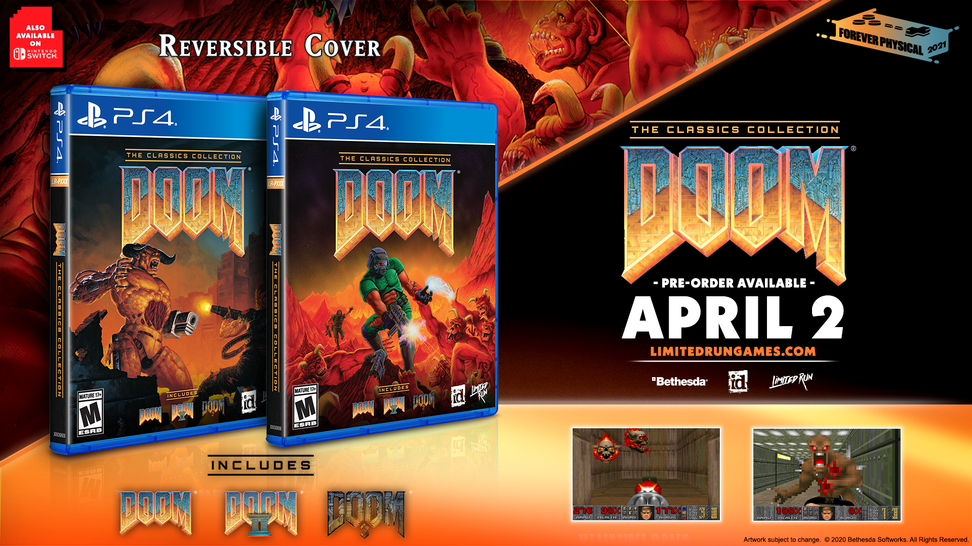 Limited Run #395: DOOM: The Classics Collection (PS4