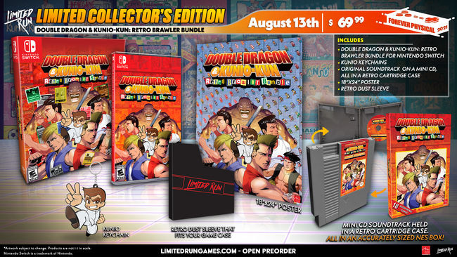 Switch Limited Run #115 : Double Dragon & Kunio-Kun Retro Brawler Bundle - Classic Edition