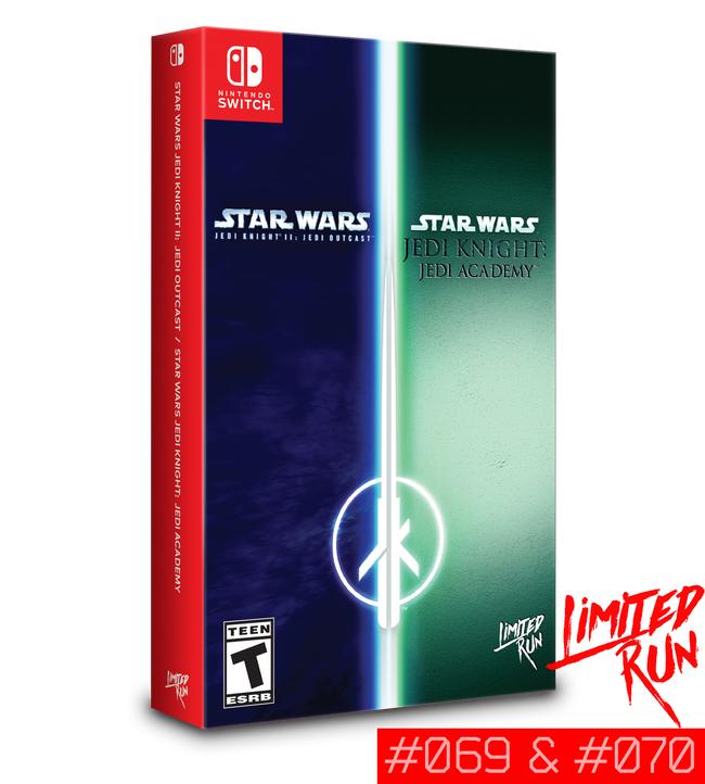 Switch Limited Run #69 & #70: Star Wars Jedi Outcast/Jedi Academy