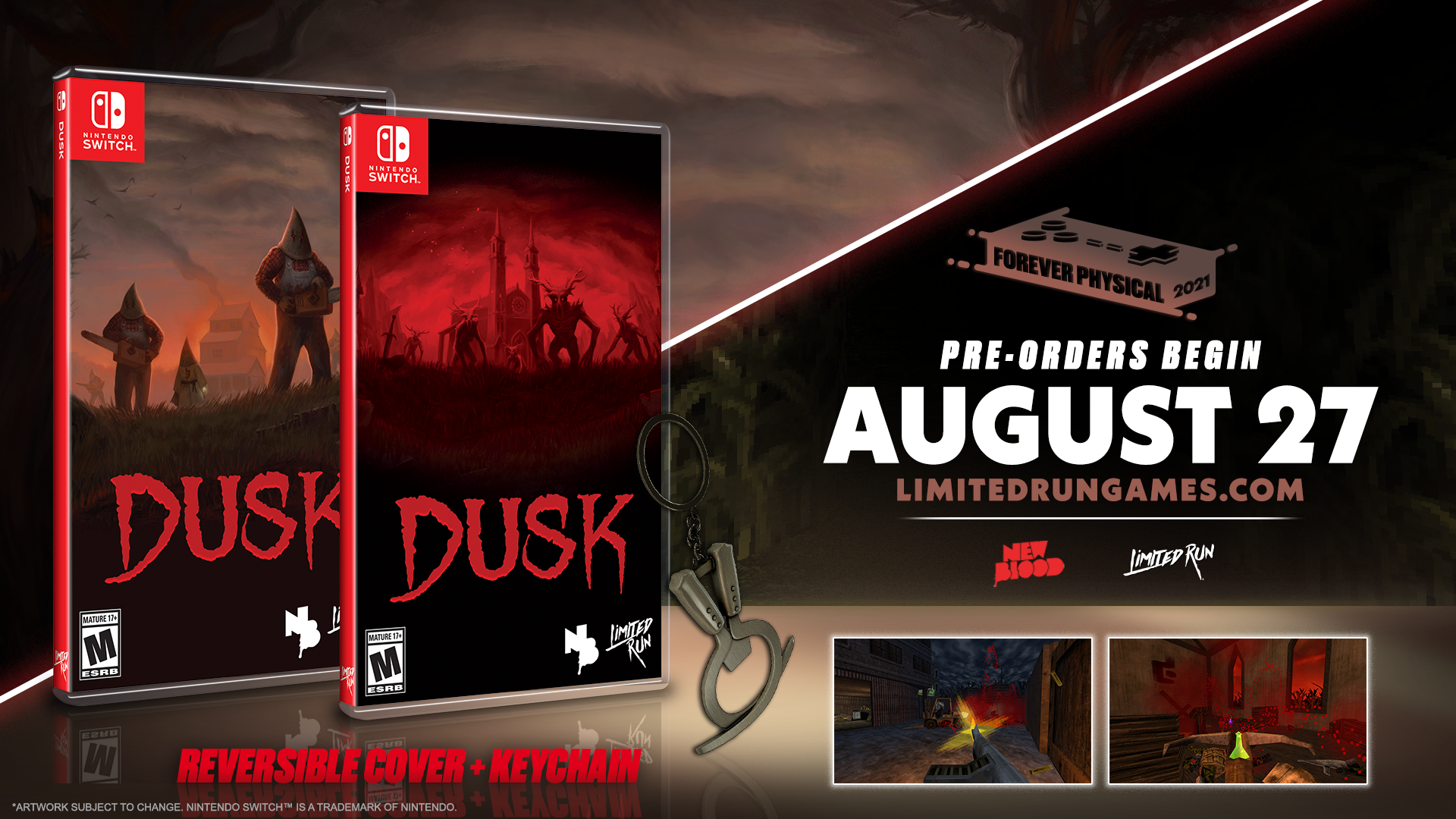 Switch Limited Run #118: DUSK – Limited Run Games