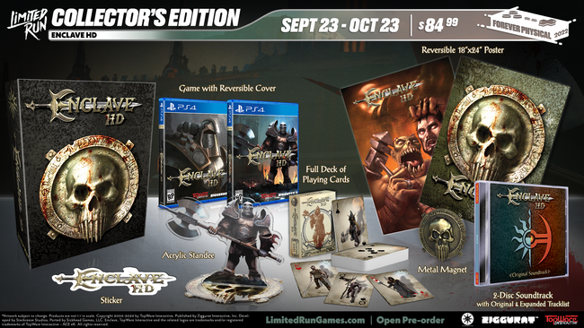 Limited Run #472: Enclave HD Collector's Edition (PS4)