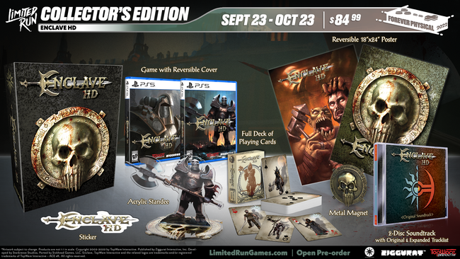 PS5 Limited Run #31: Enclave HD Collector's Edition