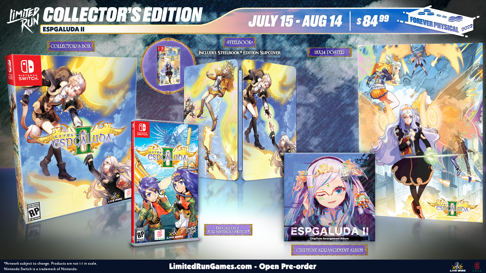 Switch Limited Run #155: Espgaluda II Collector's Edition Switch Limited Run #155: Espgaluda II Collector's Edition