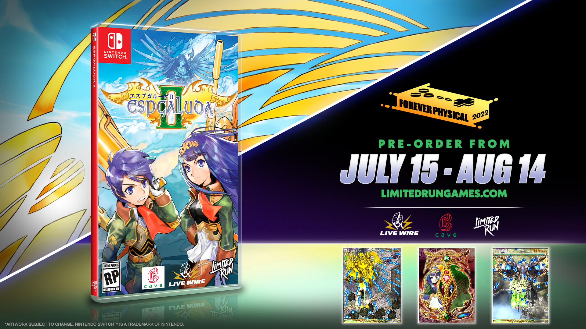 Switch Limited Run #155: Espgaluda II – Limited Run Games Switch Limited Run #155: Espgaluda II – Limited Run Games
