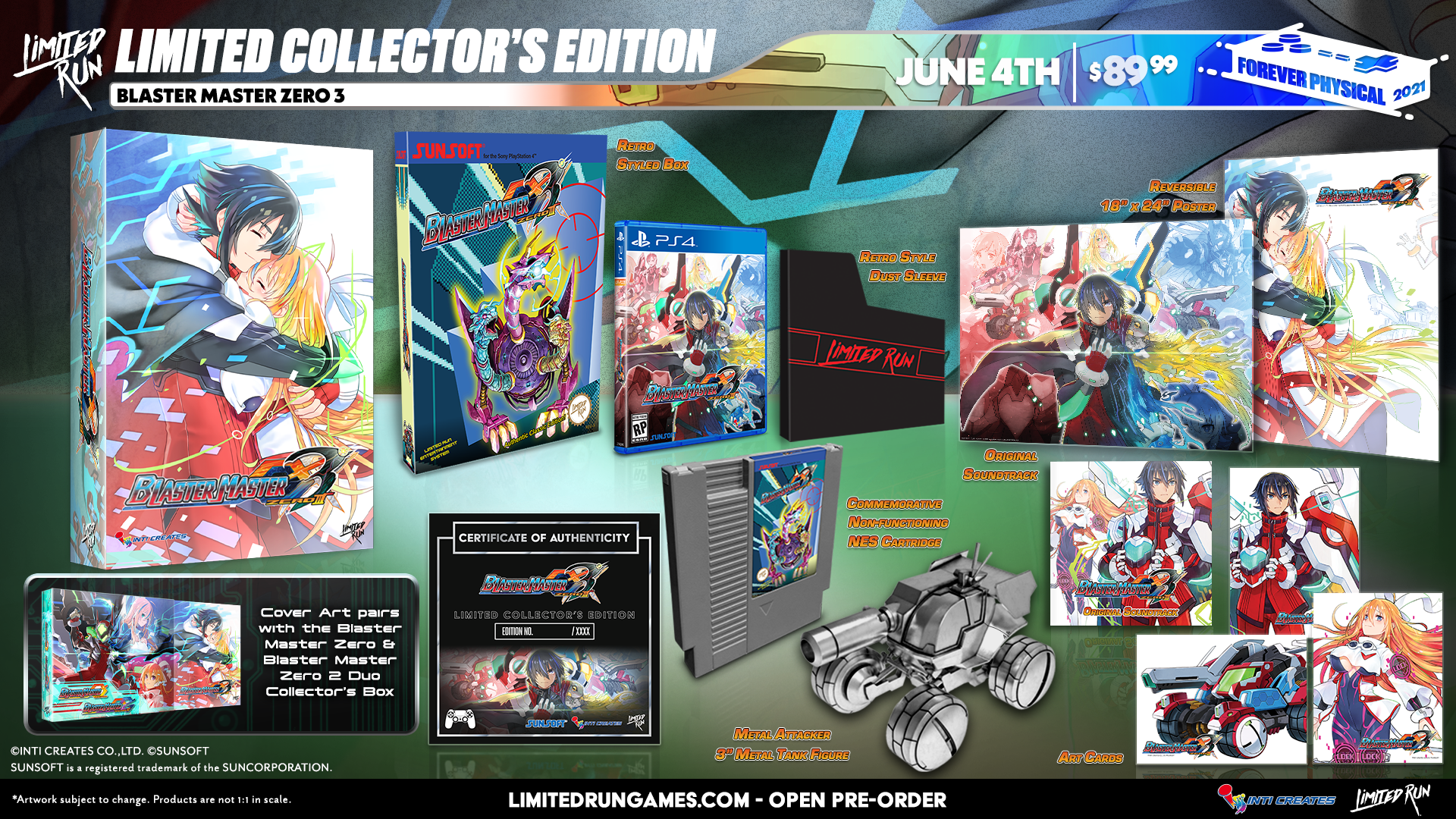 Limited Run #406: Blaster Master Zero 3 Collector's Edition Limited Run #406: Blaster Master Zero 3 Collector's Edition