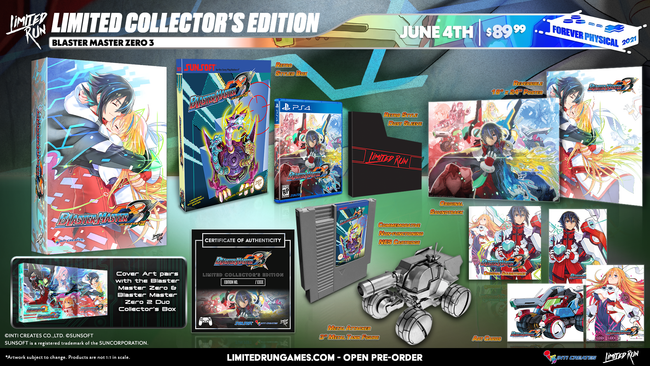 Limited Run #406: Blaster Master Zero 3 Collector's Edition (PS4 Limited Run #406: Blaster Master Zero 3 Collector's Edition (PS4