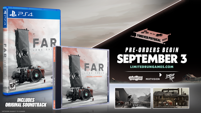 Limited Run #421: Far: Lone Sails Soundtrack Bundle (PS4)