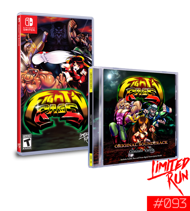 Switch Limited Run #93: Fight'N Rage Soundtrack Bundle