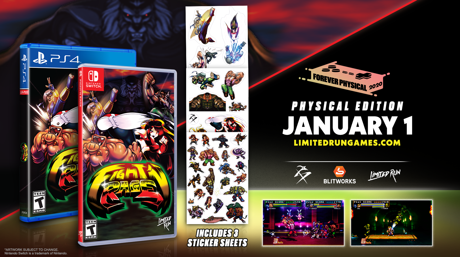 Limited Run #381: Fight'N Rage (PS4) – Limited Run Games