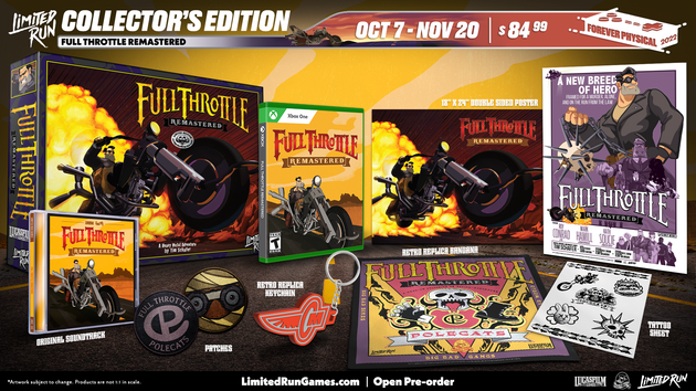 Xbox Limited Run #4: Full Throttle Remastered Collector's Edition