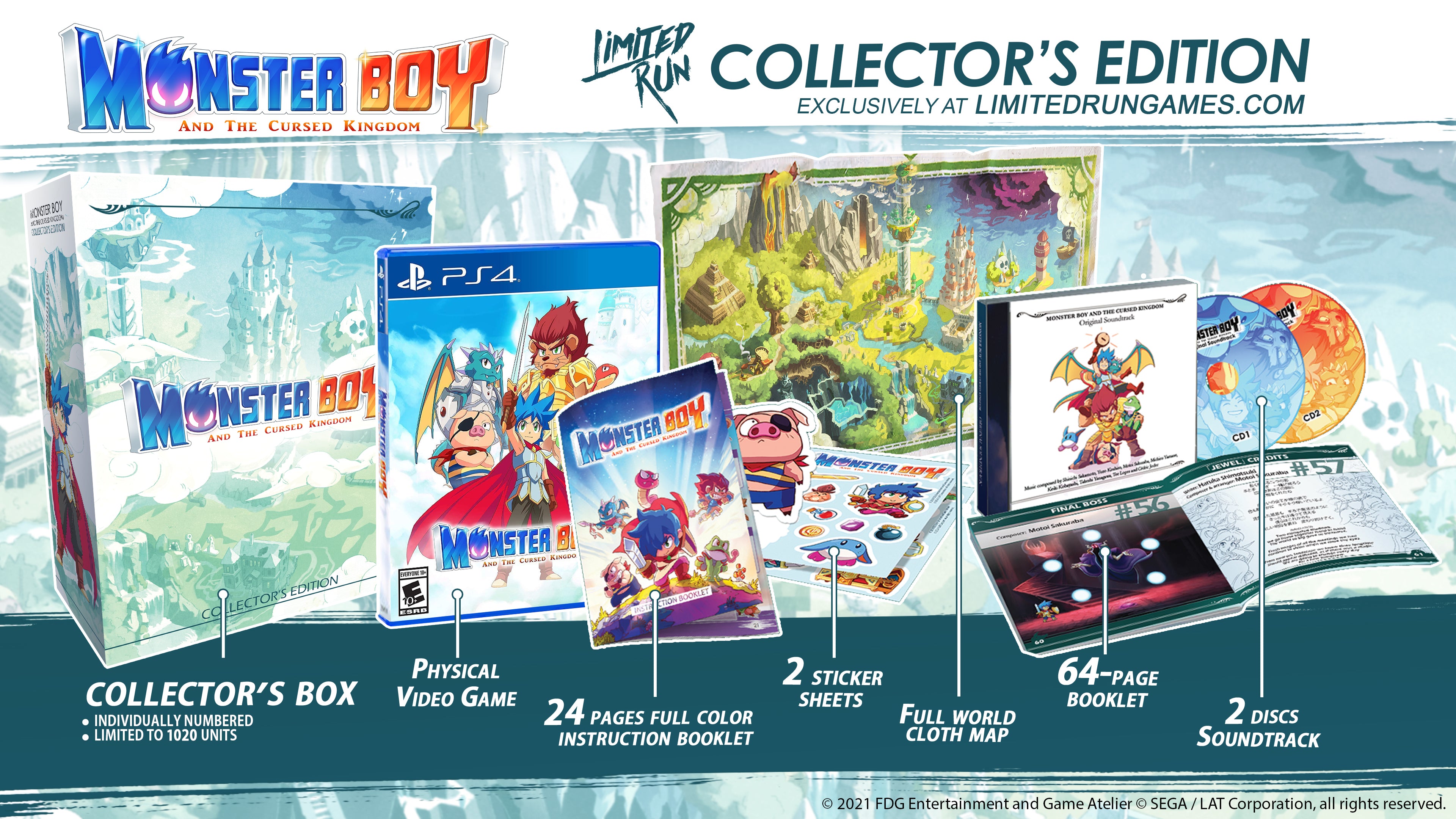 Monster Boy and the buy Cursed Kingdom Collector's Edition for Playstation 5