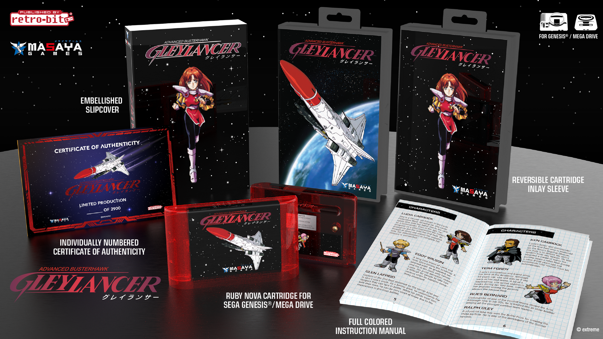 Gley Lancer Collector's Edition (Genesis) – Limited Run Games Gley Lancer Collector's Edition (Genesis) – Limited Run Games