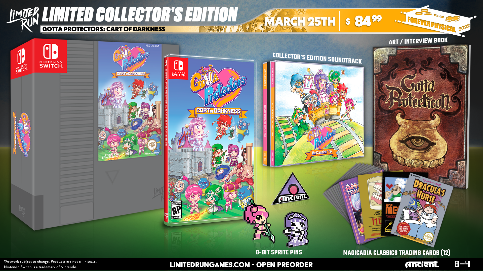Switch Limited Run #144: Gotta Protectors Cart of Darkness Switch Limited Run #144: Gotta Protectors Cart of Darkness