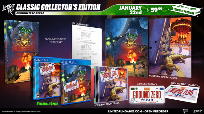 Limited Run #385: Ground Zero: Texas - Nuclear Edition Classic Edition (PS4)