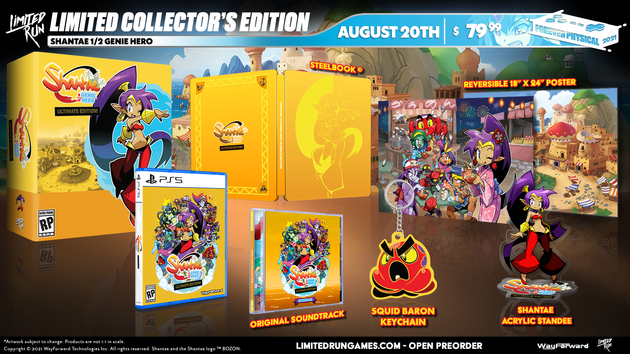 PS5 Limited Run #6: Shantae: Half-Genie Hero Collector's Edition