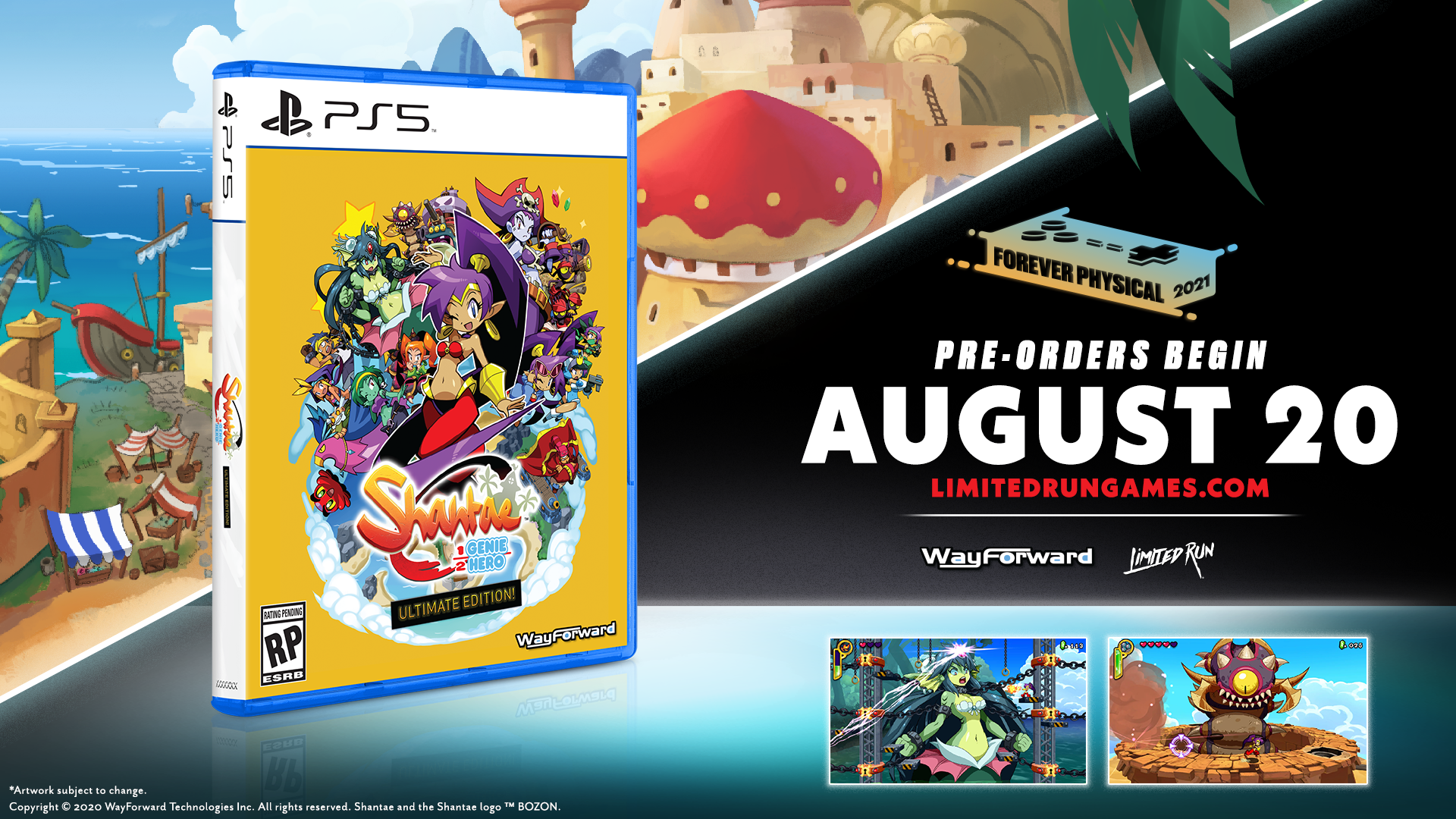 PS5 Limited Run #6: Shantae: Half-Genie Hero – Limited Run Games