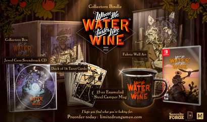 Where The Water Tastes Like Wine - Collector's Edition (Switch)