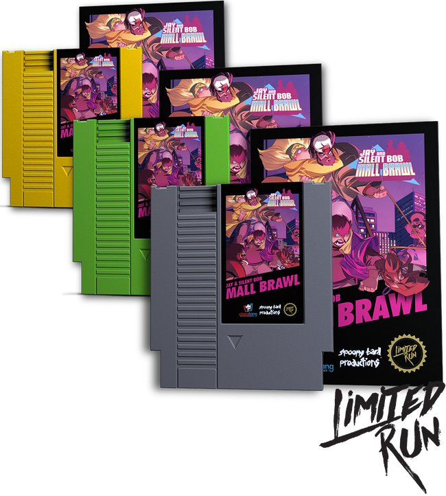 Jay and Silent Bob Mall Brawl Triple Threat (NES) [PREORDER]