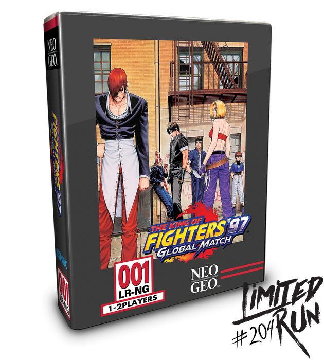 King of Fighters 97 Global Match PS4 Limited Run Games LRG Brand