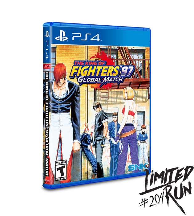 King of Fighters 97 Global Match PS4 Limited Run Games LRG Brand