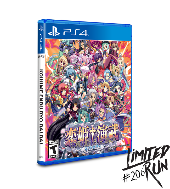 Limited Run #206: Koihime Enbu RyoRaiRai (PS4)