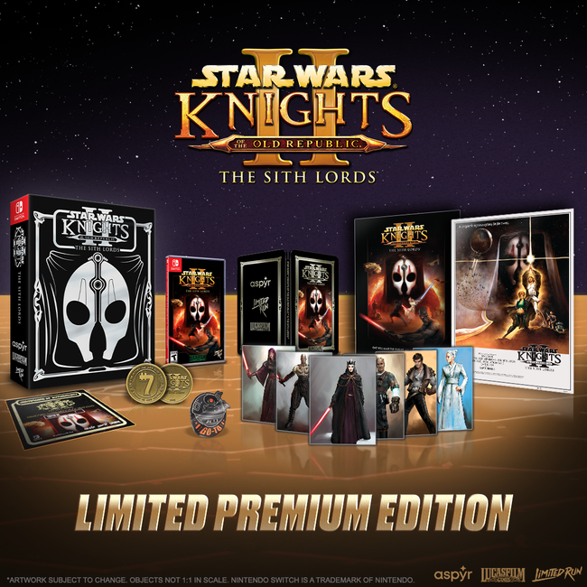 Switch Limited Run #158: STAR WARS: Knights of the Old Republic II: The Sith Lords Premium Edition