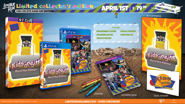 Limited Run #457: Kids On Site Collector's Edition (PS4)