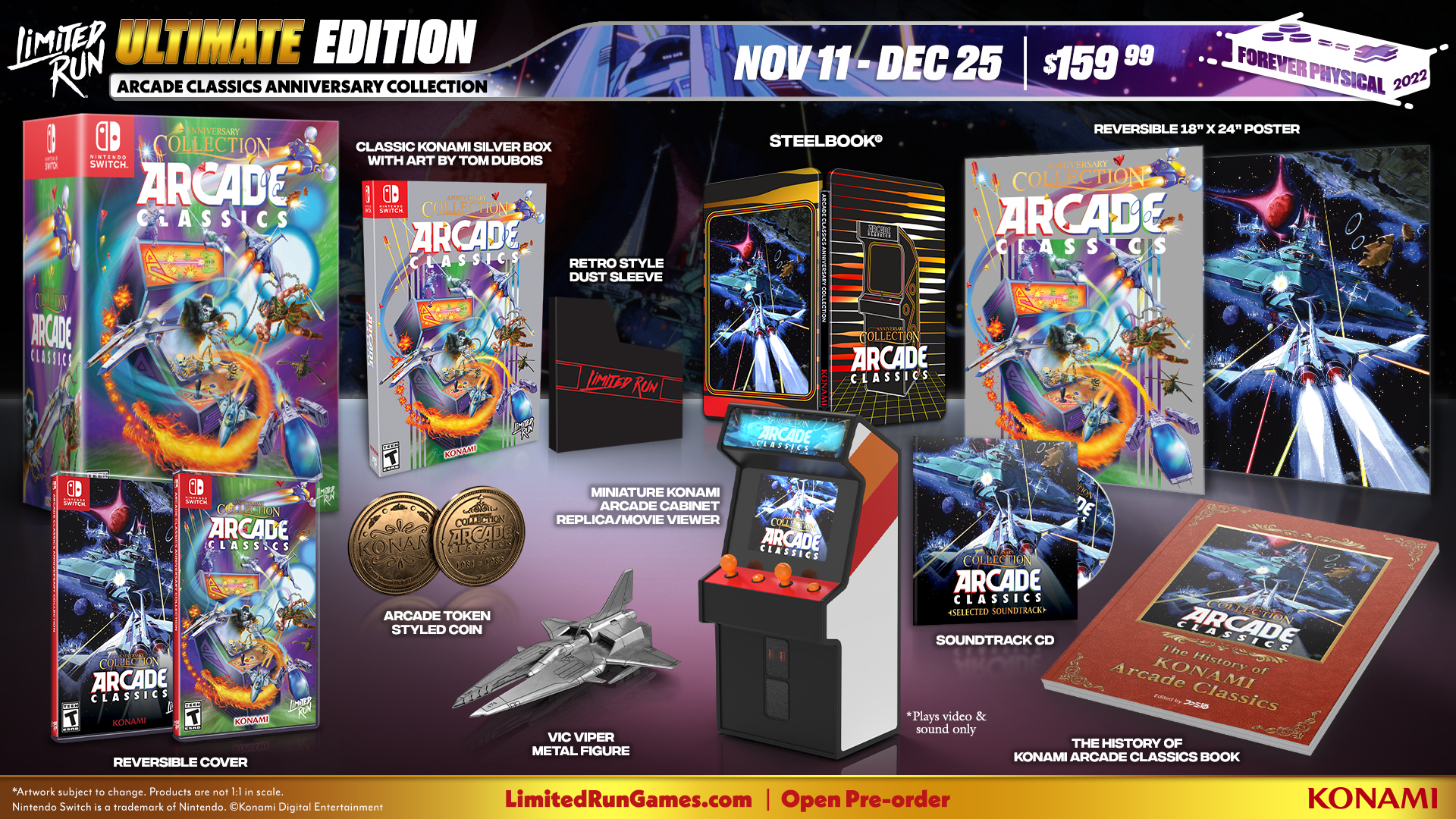 Switch Limited Run #166: Arcade Classics Anniversary Collection Switch Limited Run #166: Arcade Classics Anniversary Collection
