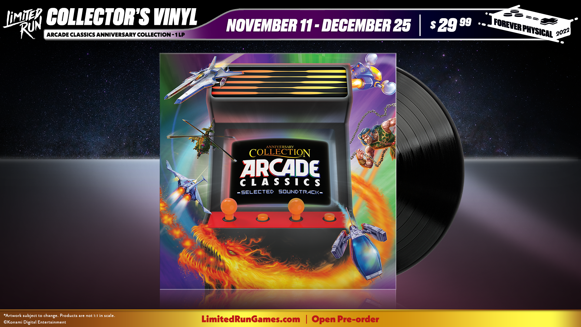 Arcade Classics Anniversary Collection - LP Vinyl Soundtrack Arcade Classics Anniversary Collection - LP Vinyl Soundtrack