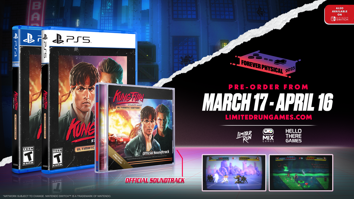 Limited Run #503: Kung Fury: Street Rage - Ultimate Edition (PS4)