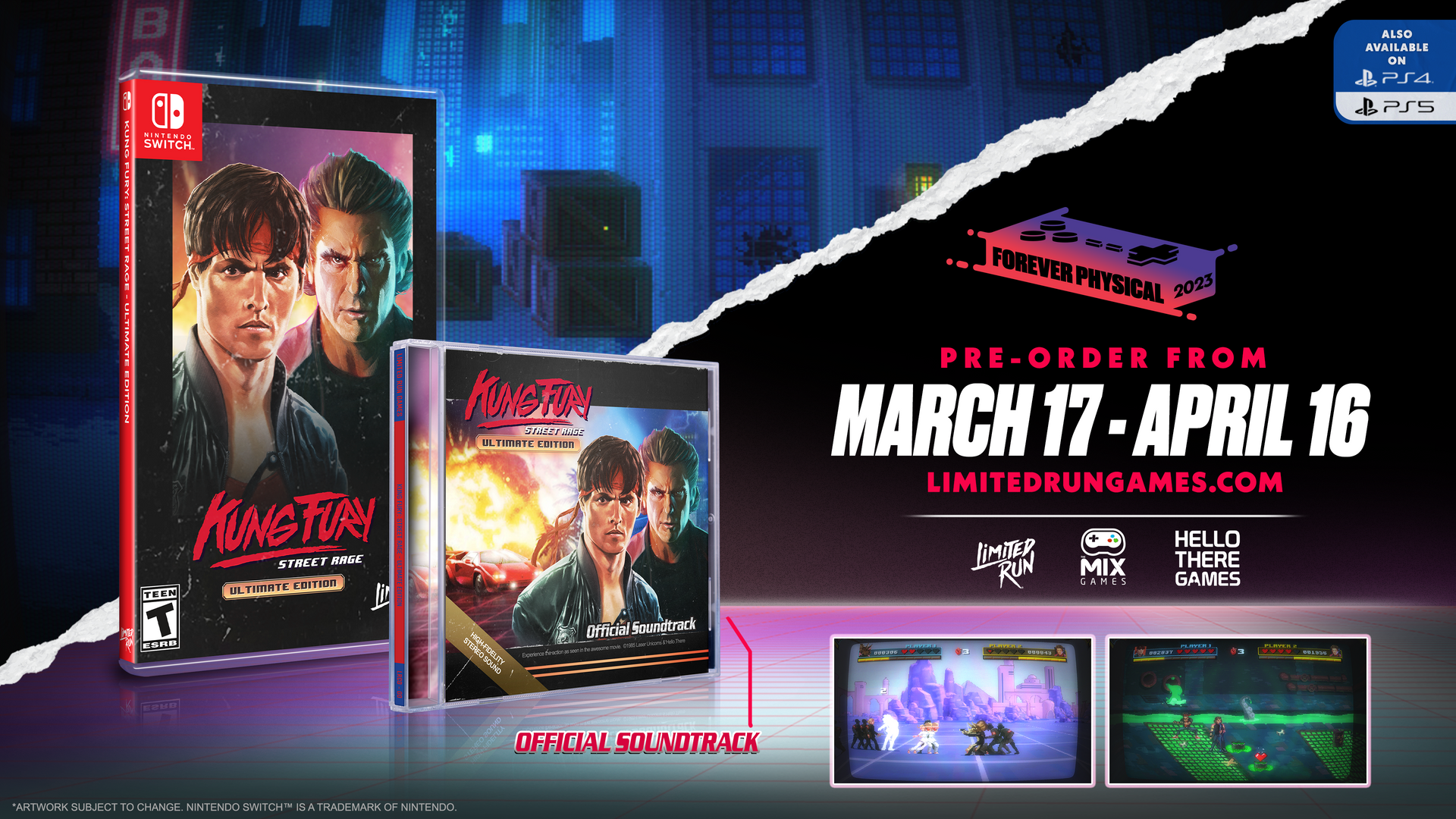 Switch Limited Run #182: Kung Fury: Street Rage - Ultimate Edition Switch Limited Run #182: Kung Fury: Street Rage - Ultimate Edition