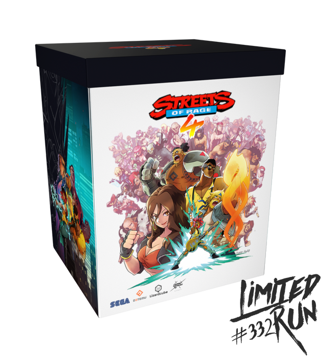 Limited Run 332 Streets of Rage 4 Limited Edition PS4