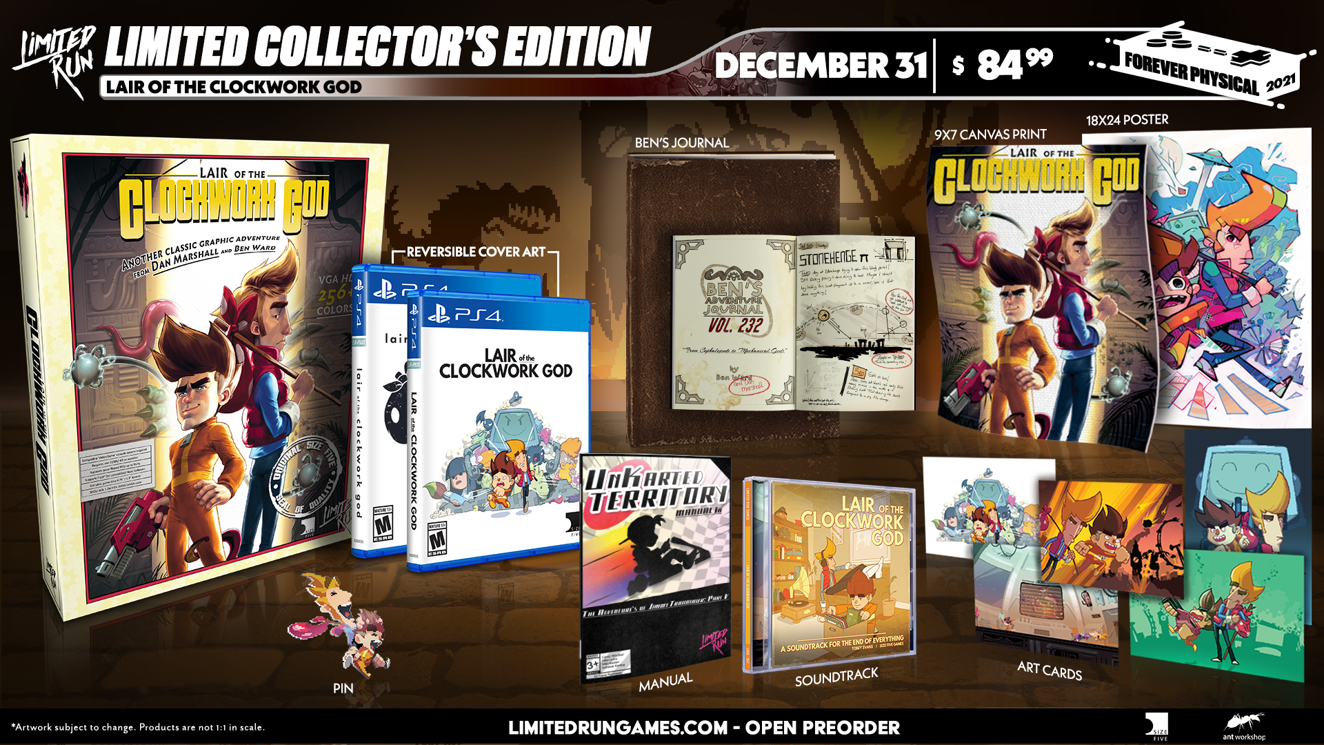 ps4 ソフト　9点セット‼️ Limited Run #437: Lair of the Clockwork God Collector's Edition