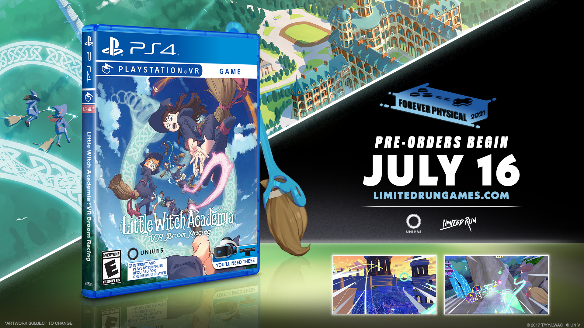 Limited Run #415: Little Witch Academia: VR Broom Racing (PSVR