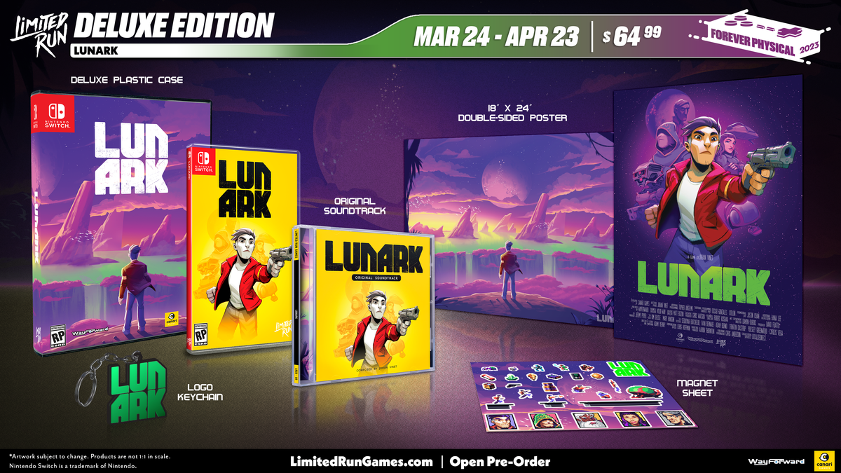Switch Limited Run #184: LUNARK Deluxe Edition