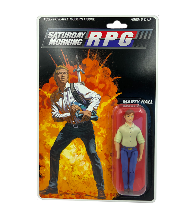 Saturday Morning RPG Marty Hall Action Figure