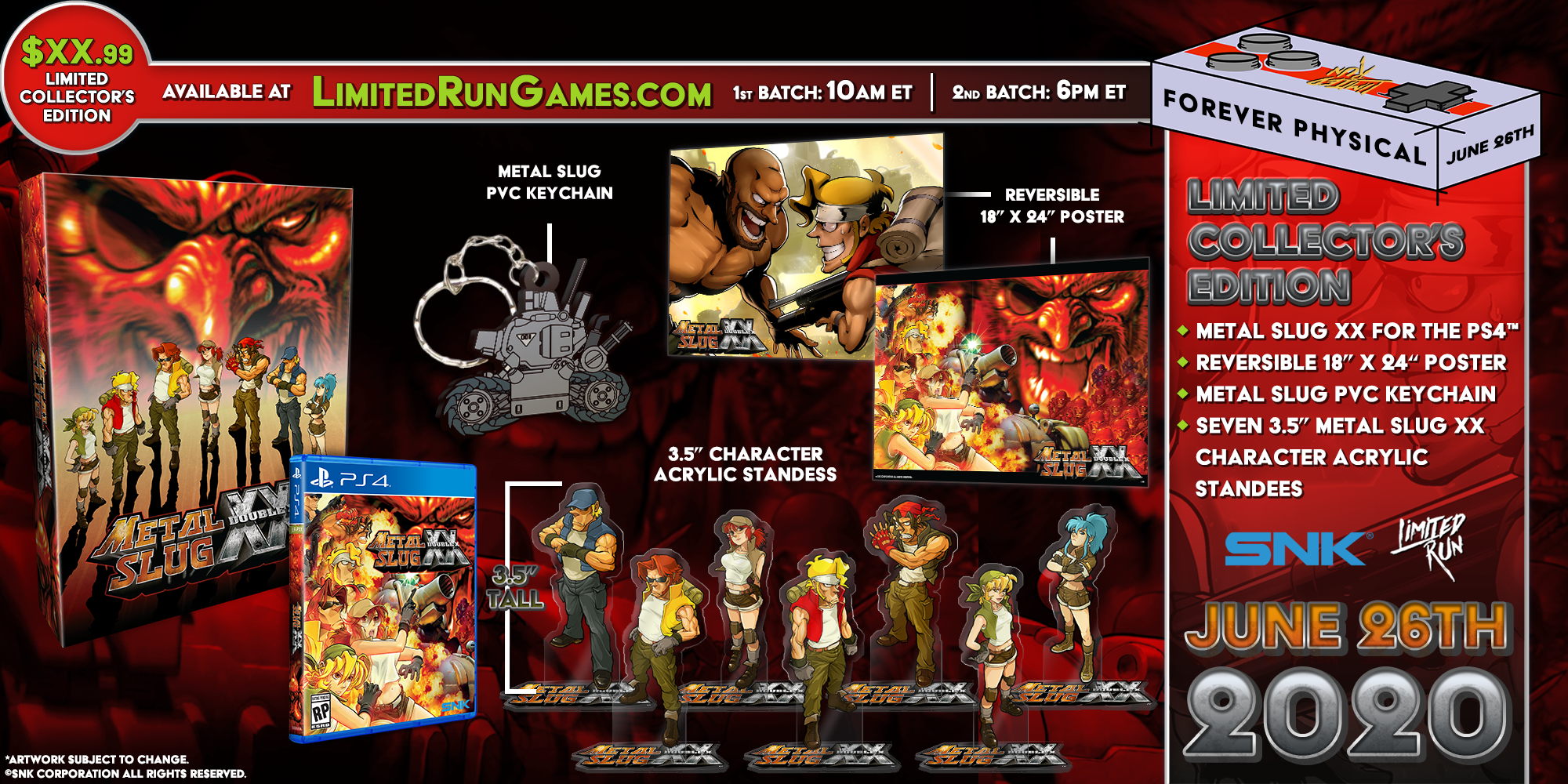 Limited Run #352: Metal Slug XX Collector's Edition (PS4