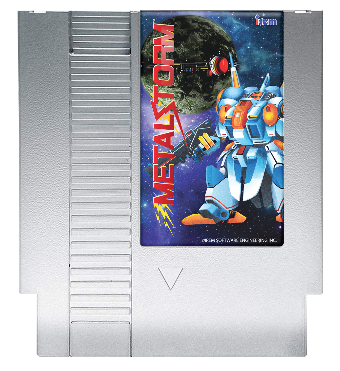 海外限定版 海外版 ファミコン METAL STORM NES 重力装甲メタルストーム