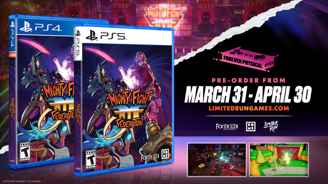 PS5 Limited Run #57: Mighty Fight Federation