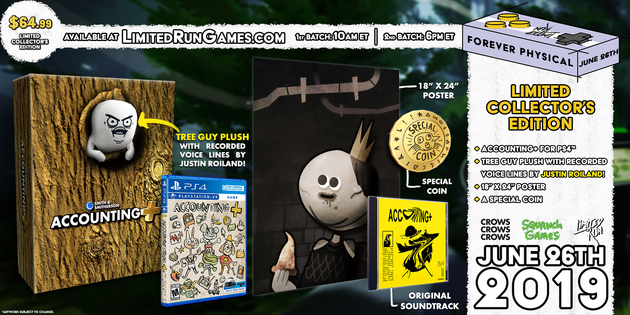Limited Run #272: Accounting+ Tree Guy Edition (PS4)