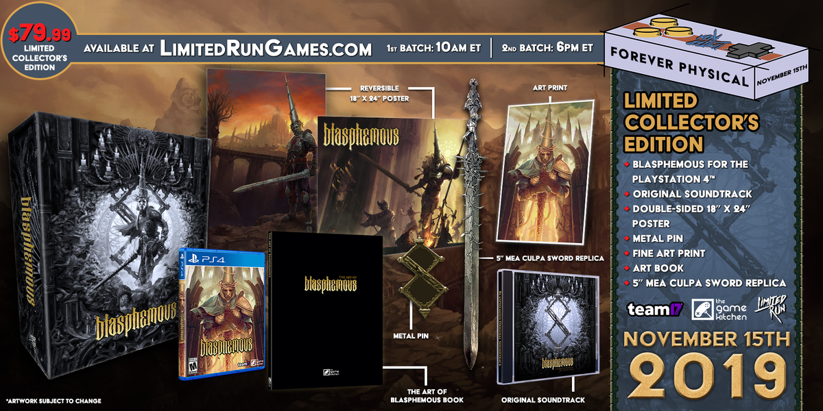 Limited Run #304: Blasphemous Collector's Edition (PS4)