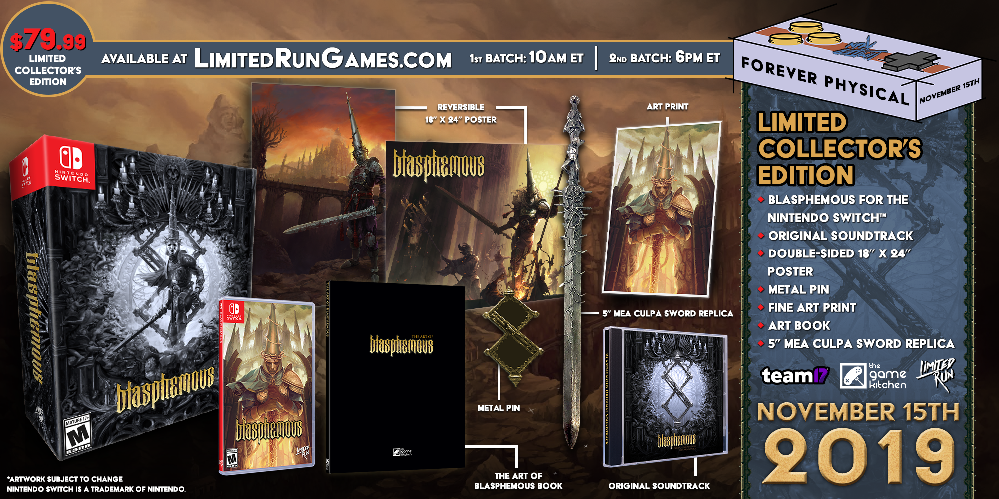Amazon.com: Blasphemous Deluxe Edition (Nintendo Switch