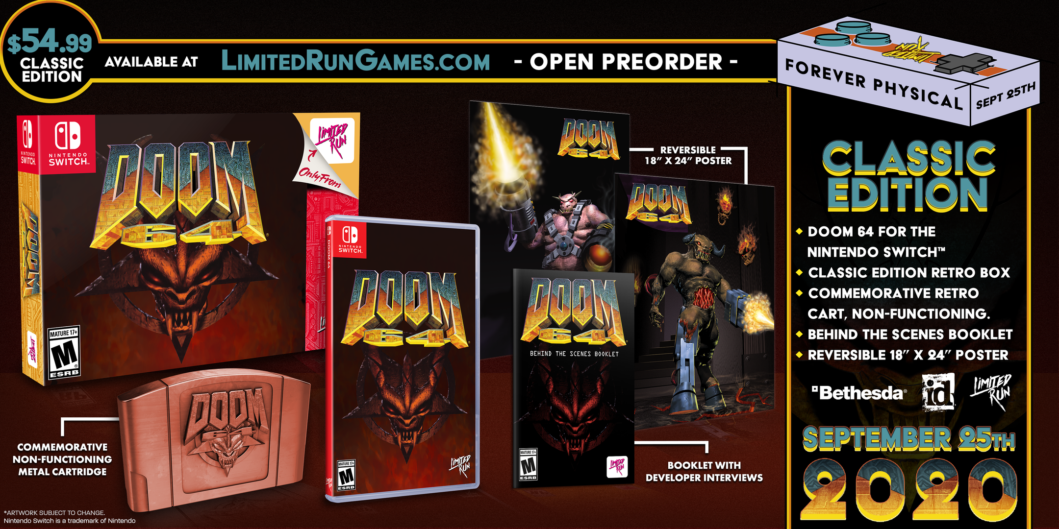 Switch Limited Run #81: DOOM 64 Classic Edition – Limited