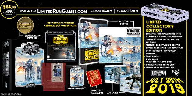 Star Wars: The Empire Strikes Back (NES) Premium Edition