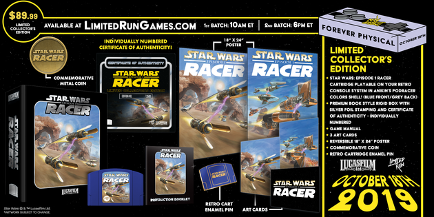 Star Wars Episode I: Racer (N64) Premium Edition